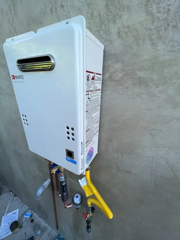 Tankless water heater installation for New Paris homes